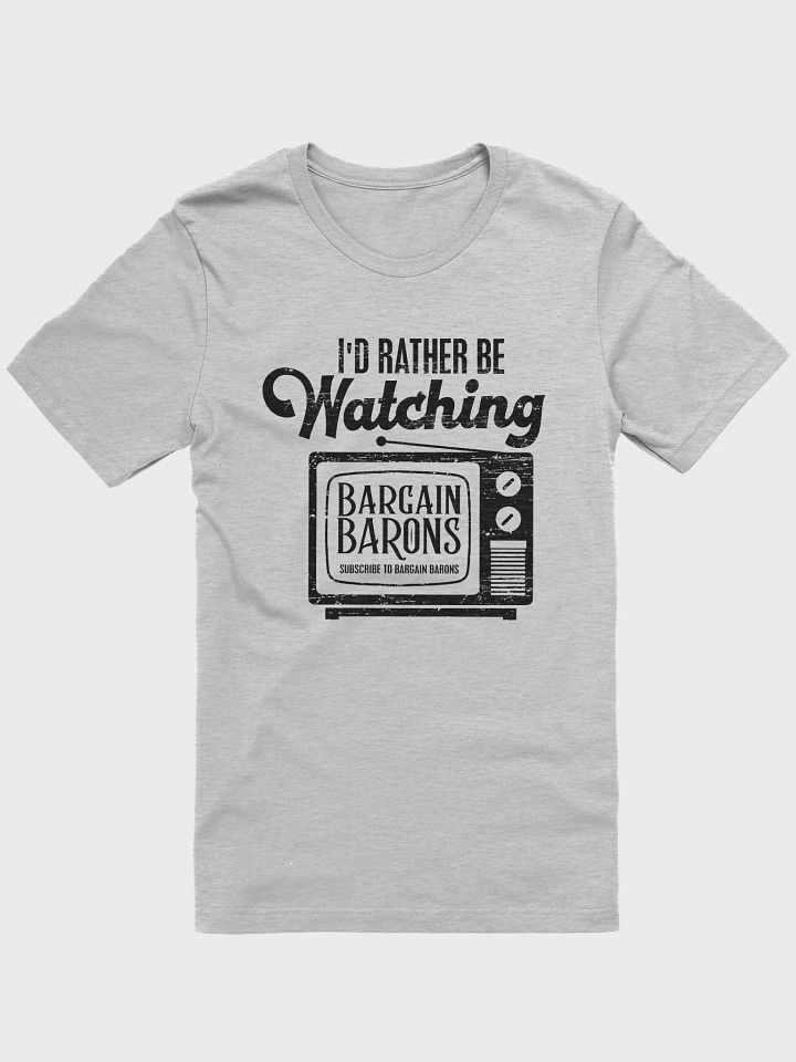 I'D RATHER BE WATCHING BB (Light Crew-Neck) product image (1)