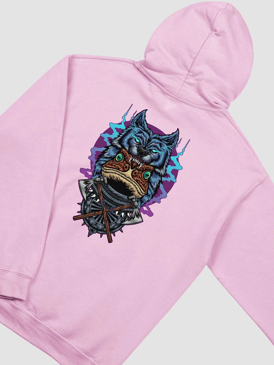 Gildan Quixotic Wolf Head Hoodie product image (1)