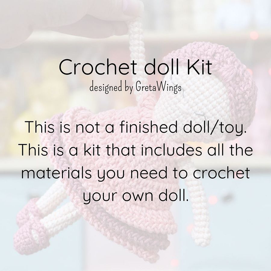 Cuqui’s Greta Crochet Kit – Everything you need to crochet your own doll product image (2)