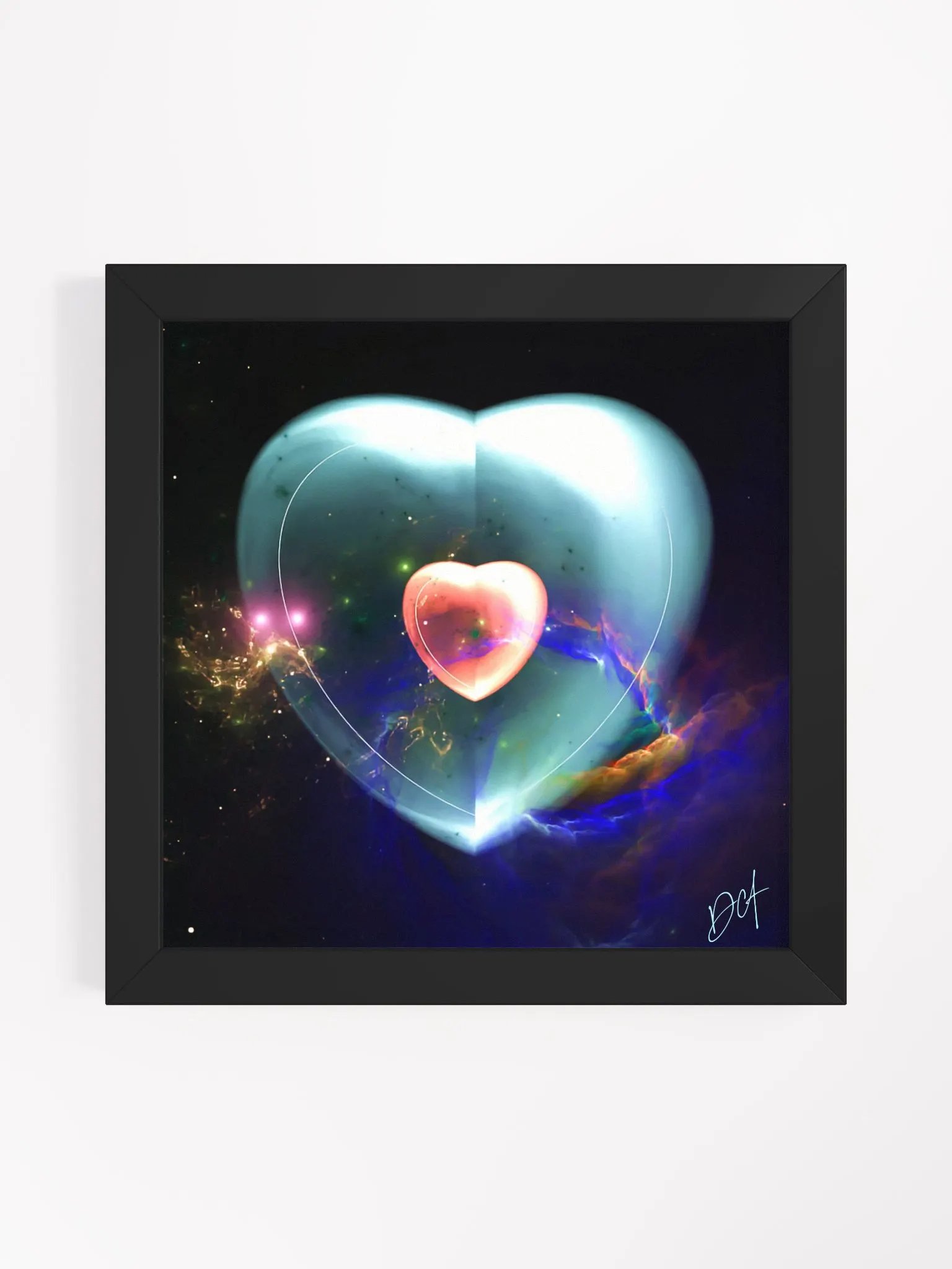 Celestial Heart - Framed Matte Poster product image (1)