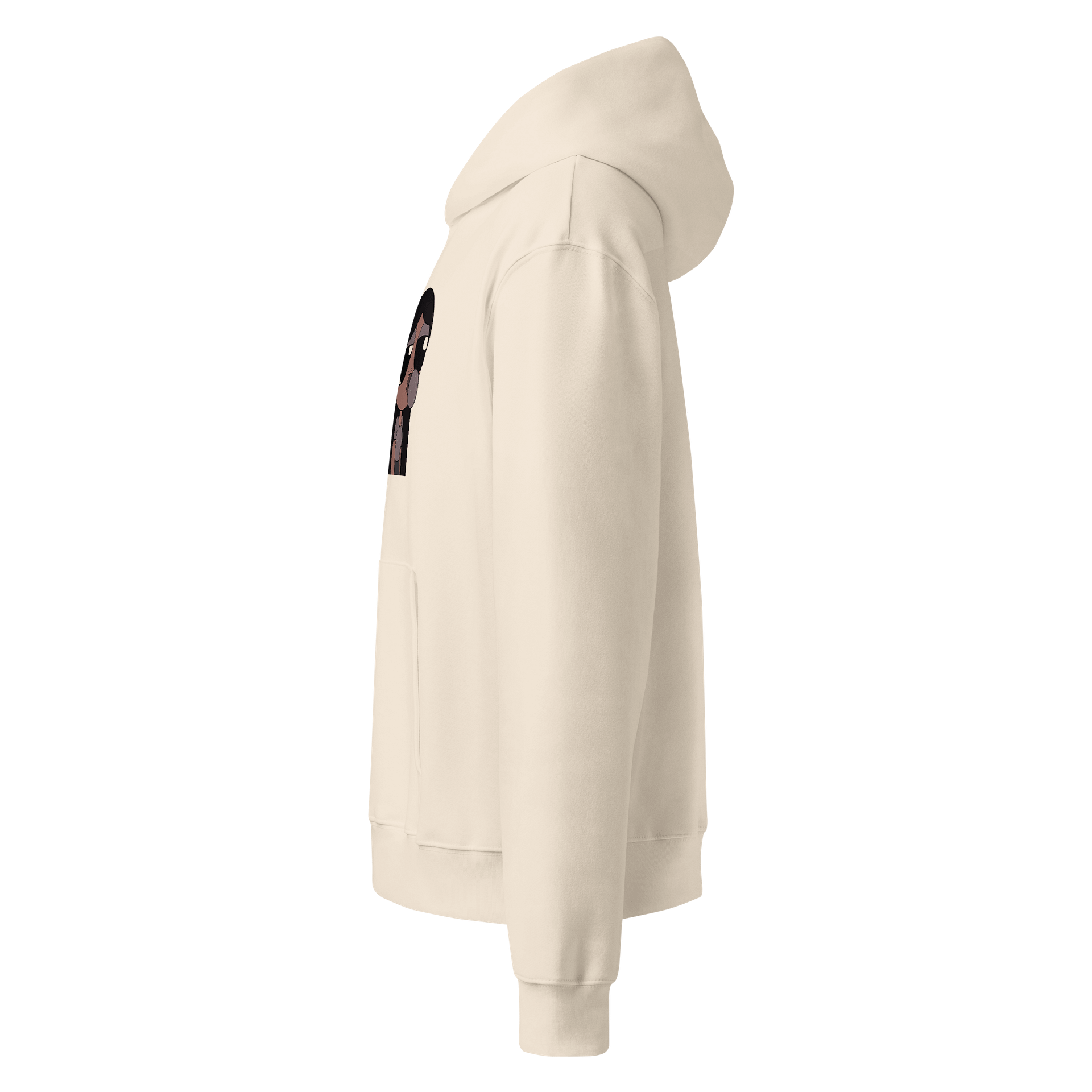 Unimpressed Bubble Gum Oversized Hoodie product image (3)