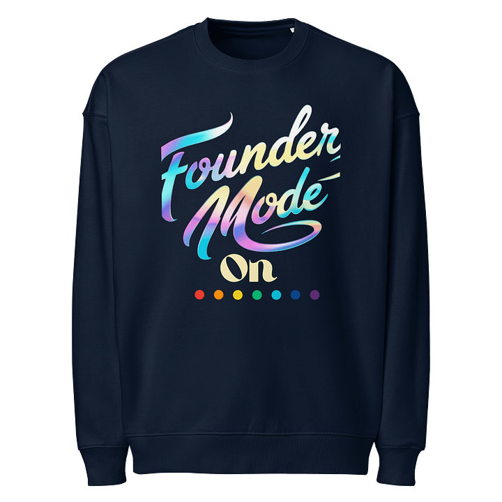 Founder Mode On Gradient Script Sweatshirt product image (1)