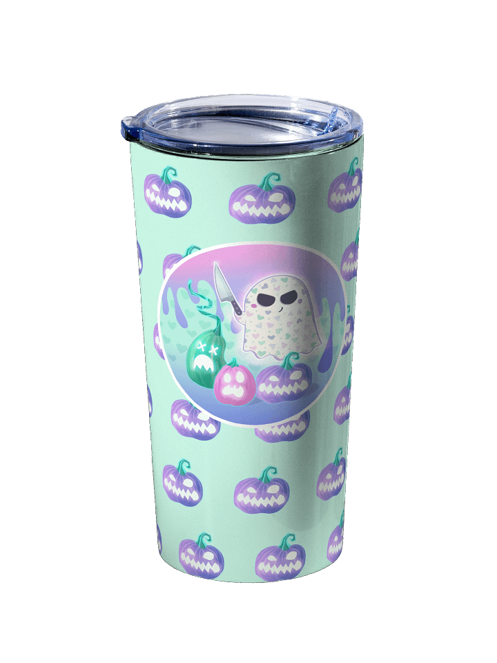Pastel Little Ghost Pumpkin Carver - Stainless Steel Tumbler product image (1)