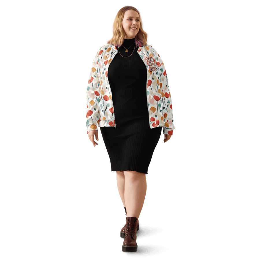 Funny Life Quote All Over Print Bomber Jacket product image (3)