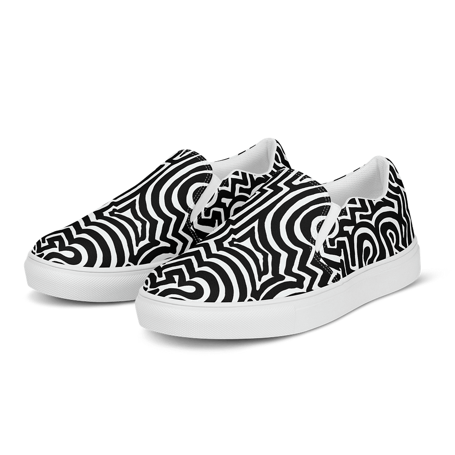Optical Allusion Women's Slip-On Shoes product image (3)