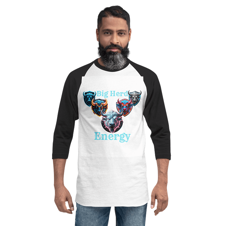 Big Herd Energy Baseball T product image (7)