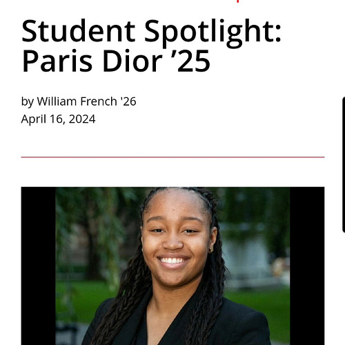 Check out the @swearercenter spotlight on our Founder/CEO Paris Dior. The article describes her entrepreneurial journey, expe...