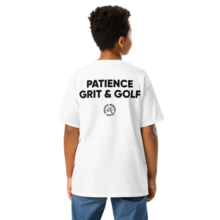 Patience, Grit & Golf Youth Tee product image (13)