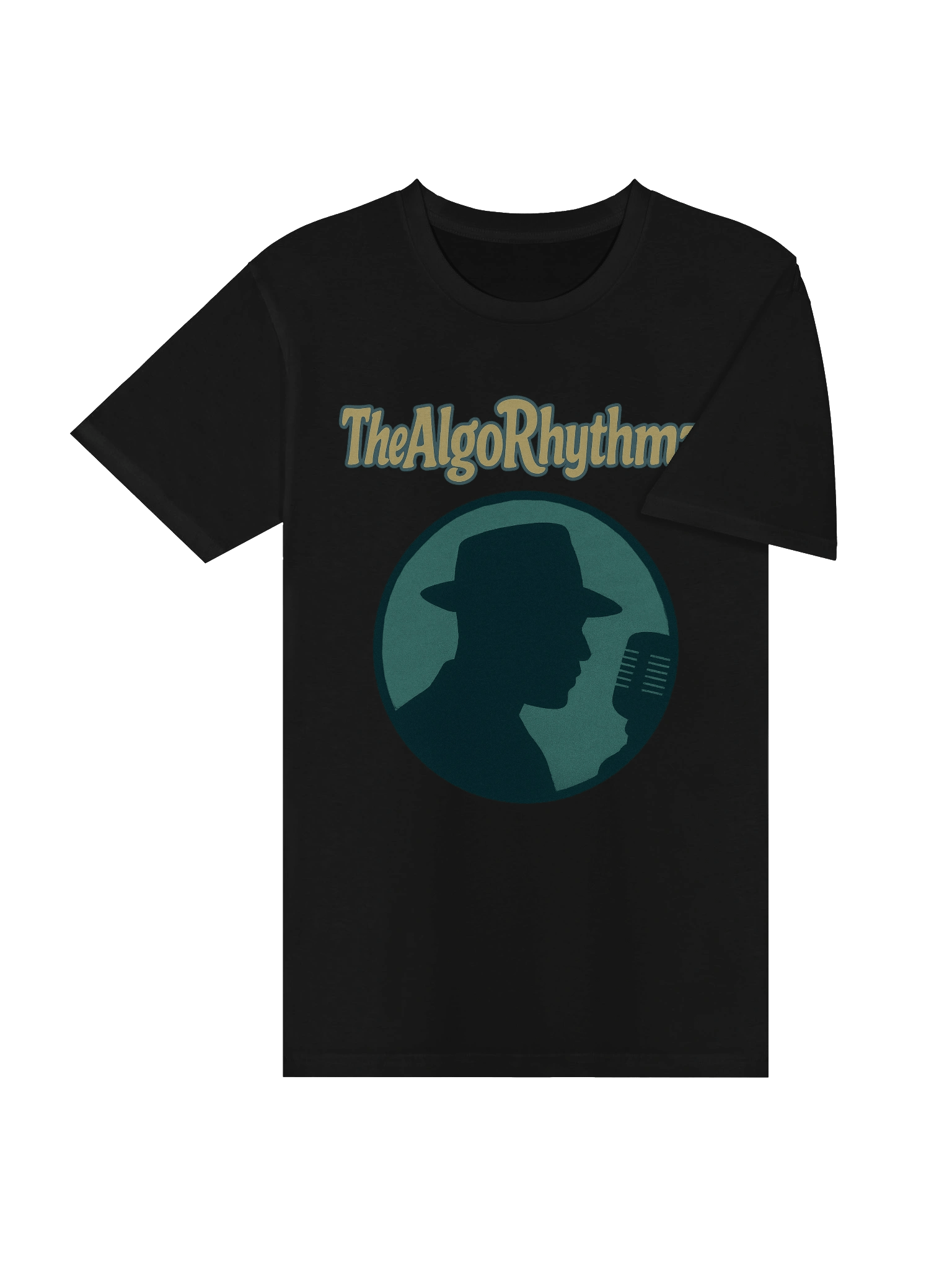 The AlgoRhythmz Official Logo Tee - 3 (Teal/Yellow) product image (4)