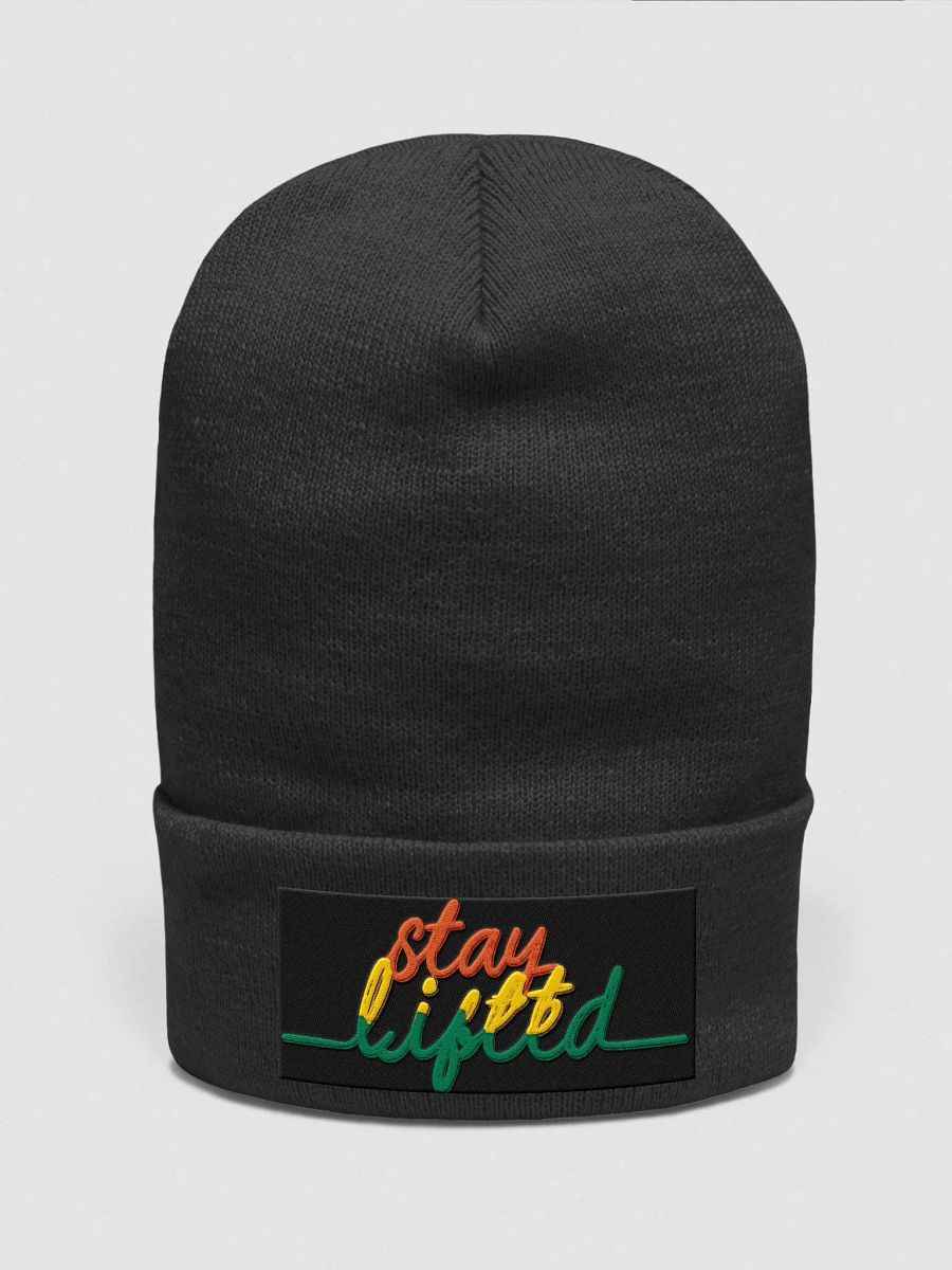 Stay Lifted Embroidered Beanie product image (1)