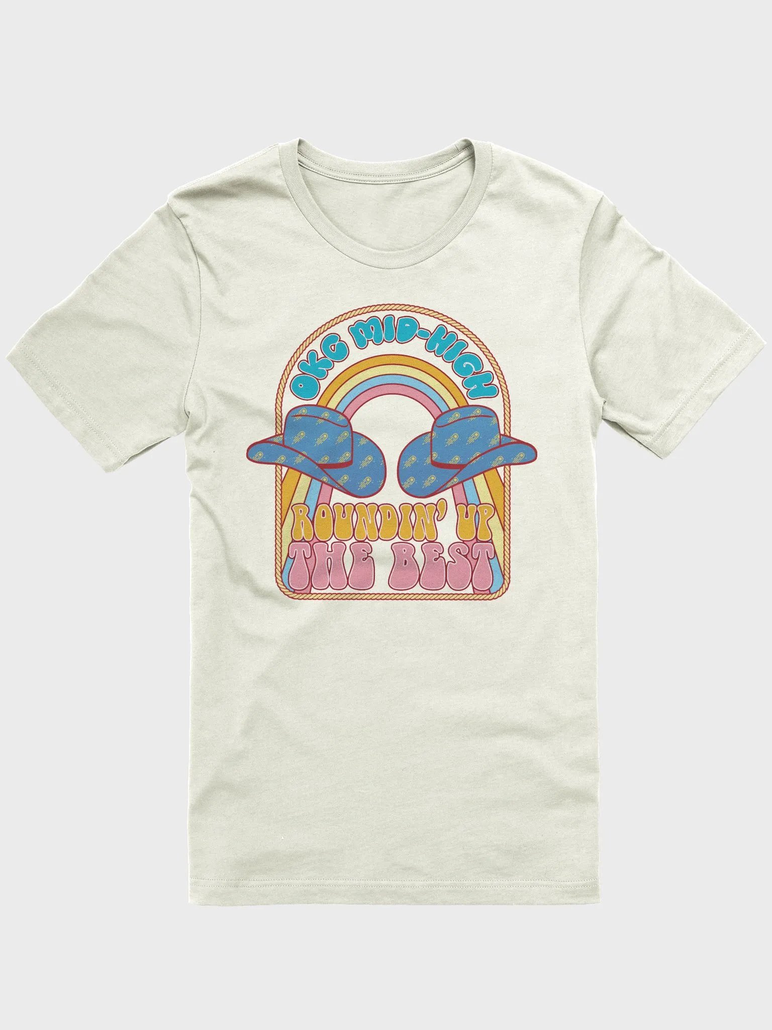 Retro Cowboy Hats Roundup T-Shirt product image (15)