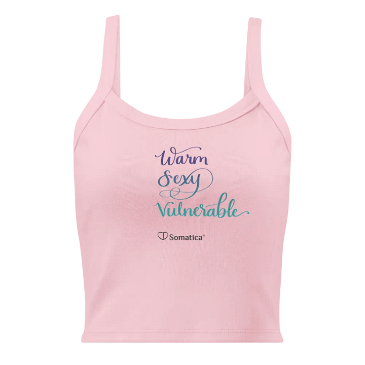 Warm Sexy Vulnerable on Women's Micro-Rib Tank Top product image (1)