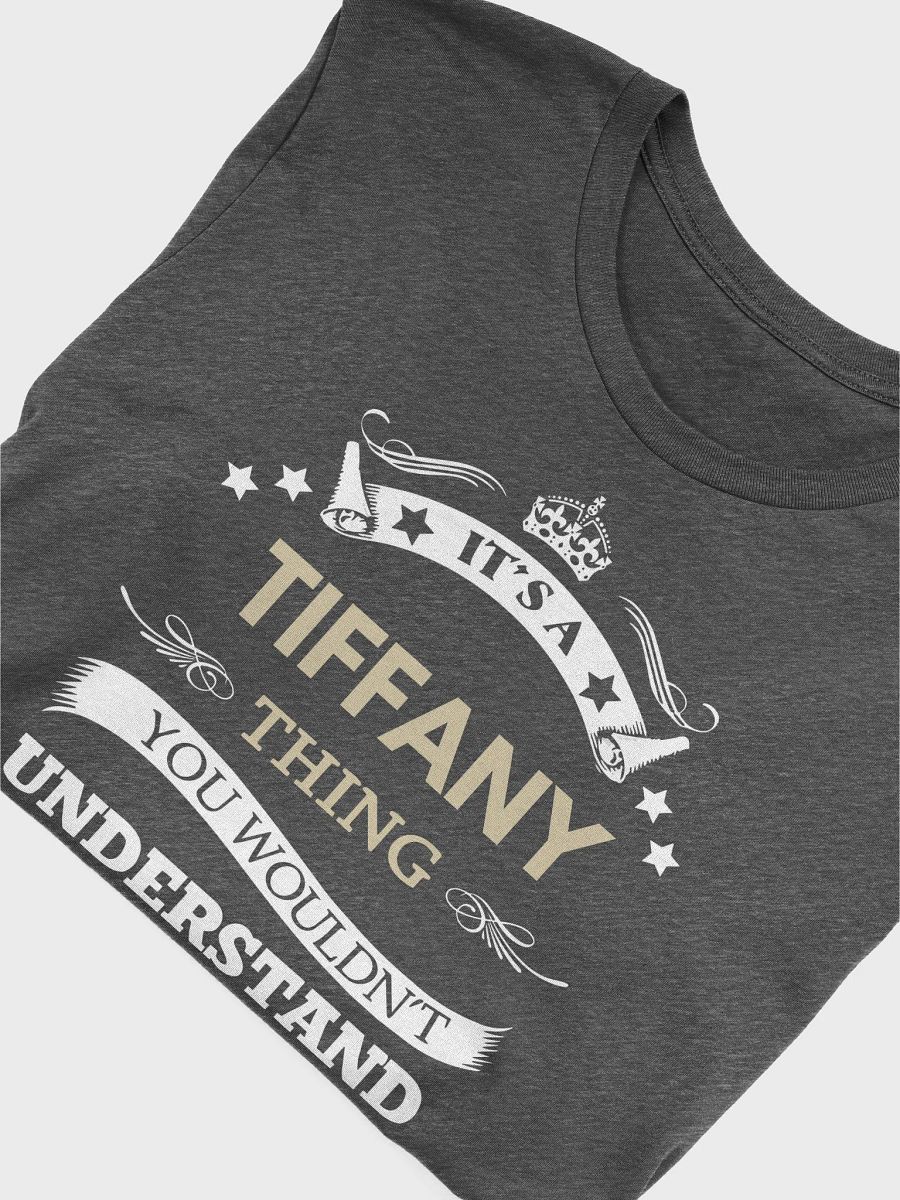 Tiffany Name - Its A Tiffany Thing You Wouldn't - Unisex T-shirt Bella Canvas 3001 product image (21)