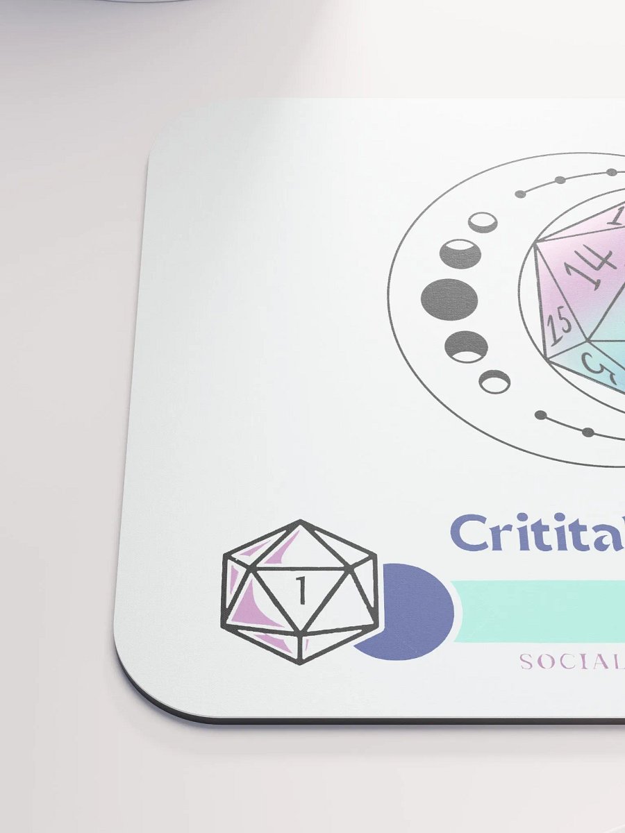 Critically Low Moon Mouse Pad product image (6)