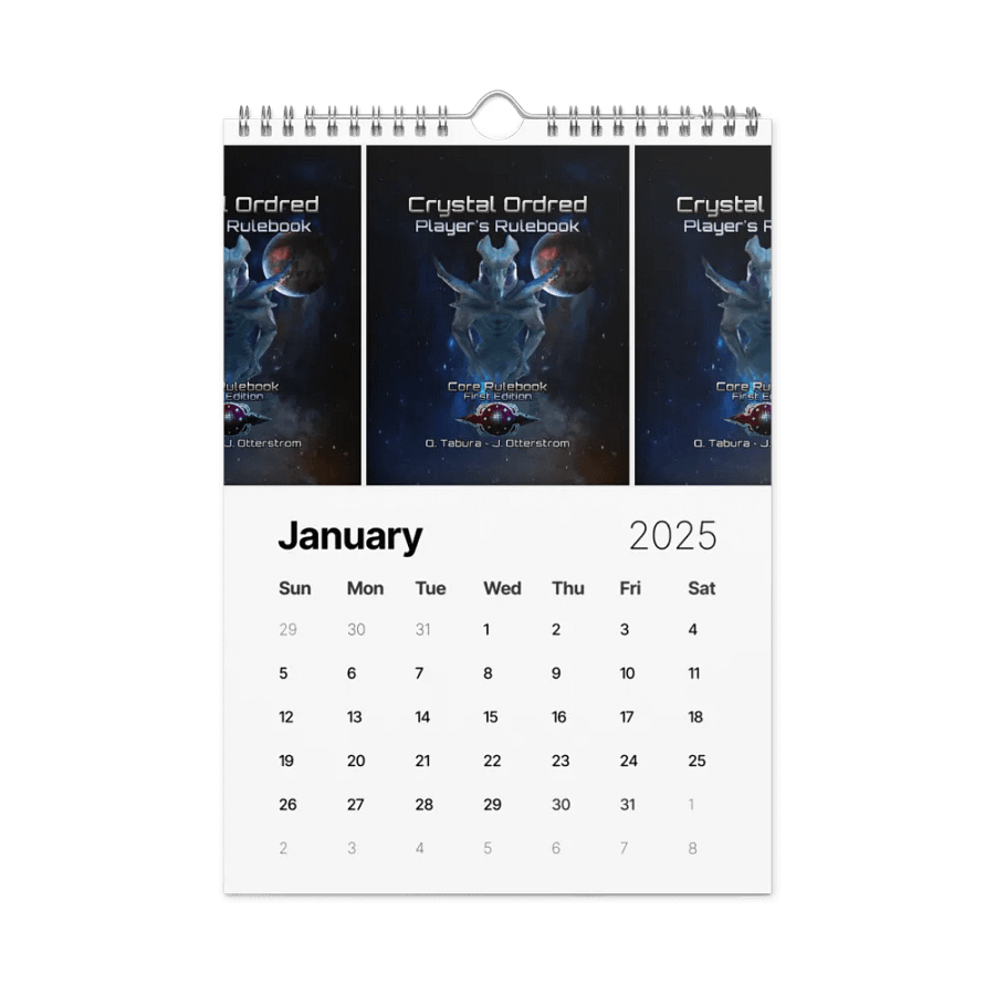 Crystal Ordred Calendar product image (6)