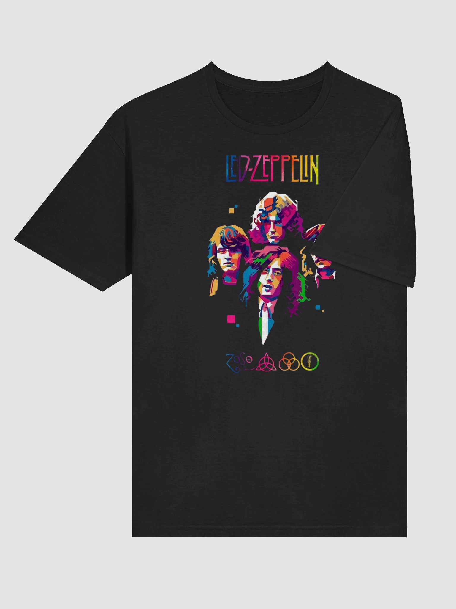 Led Zeppelin T-Shirt - The Four Symbols WPAP Pop Art product image (4)