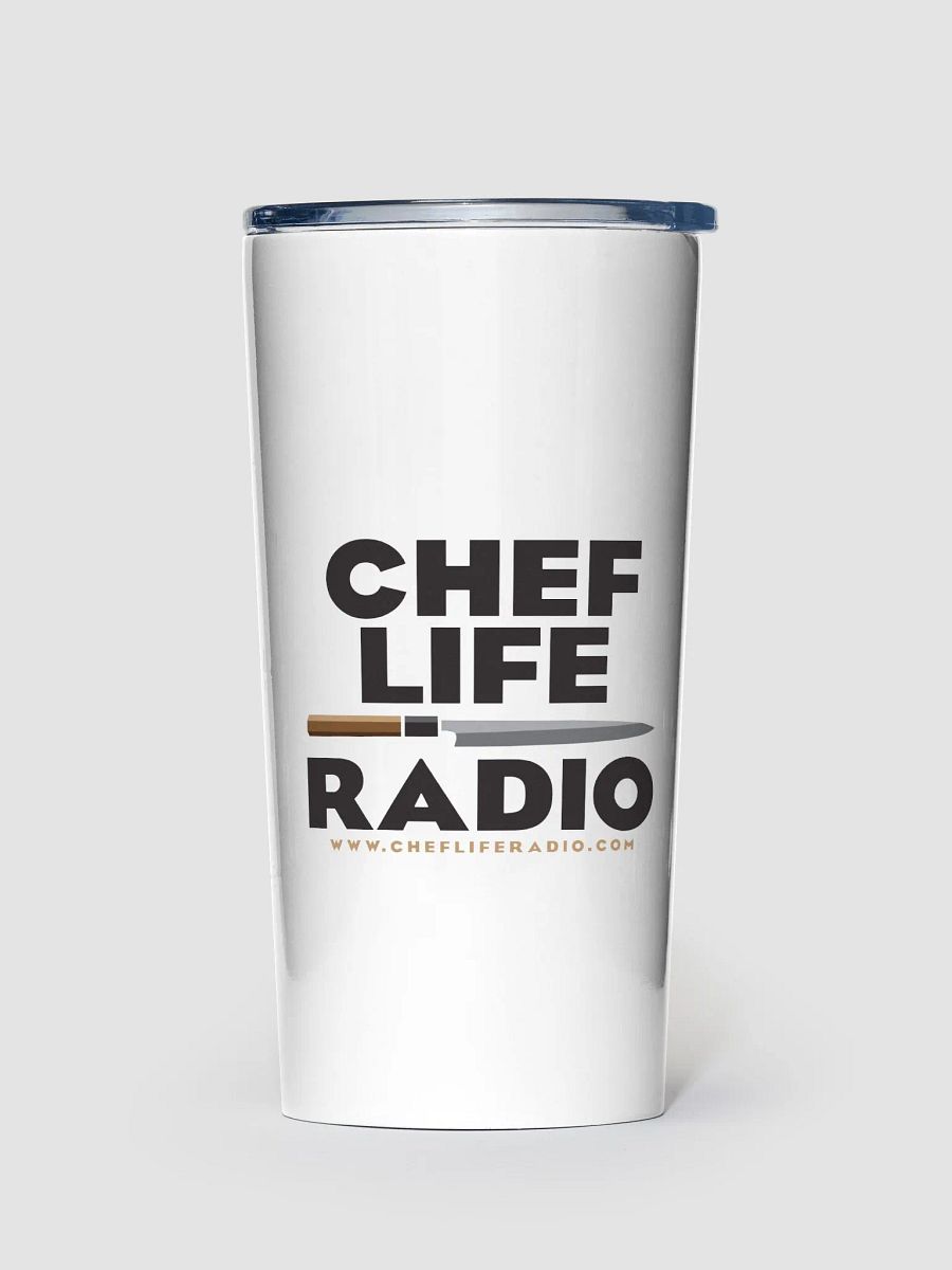 Chef Life Radio 20oz Stainless Steel Tumbler product image (1)
