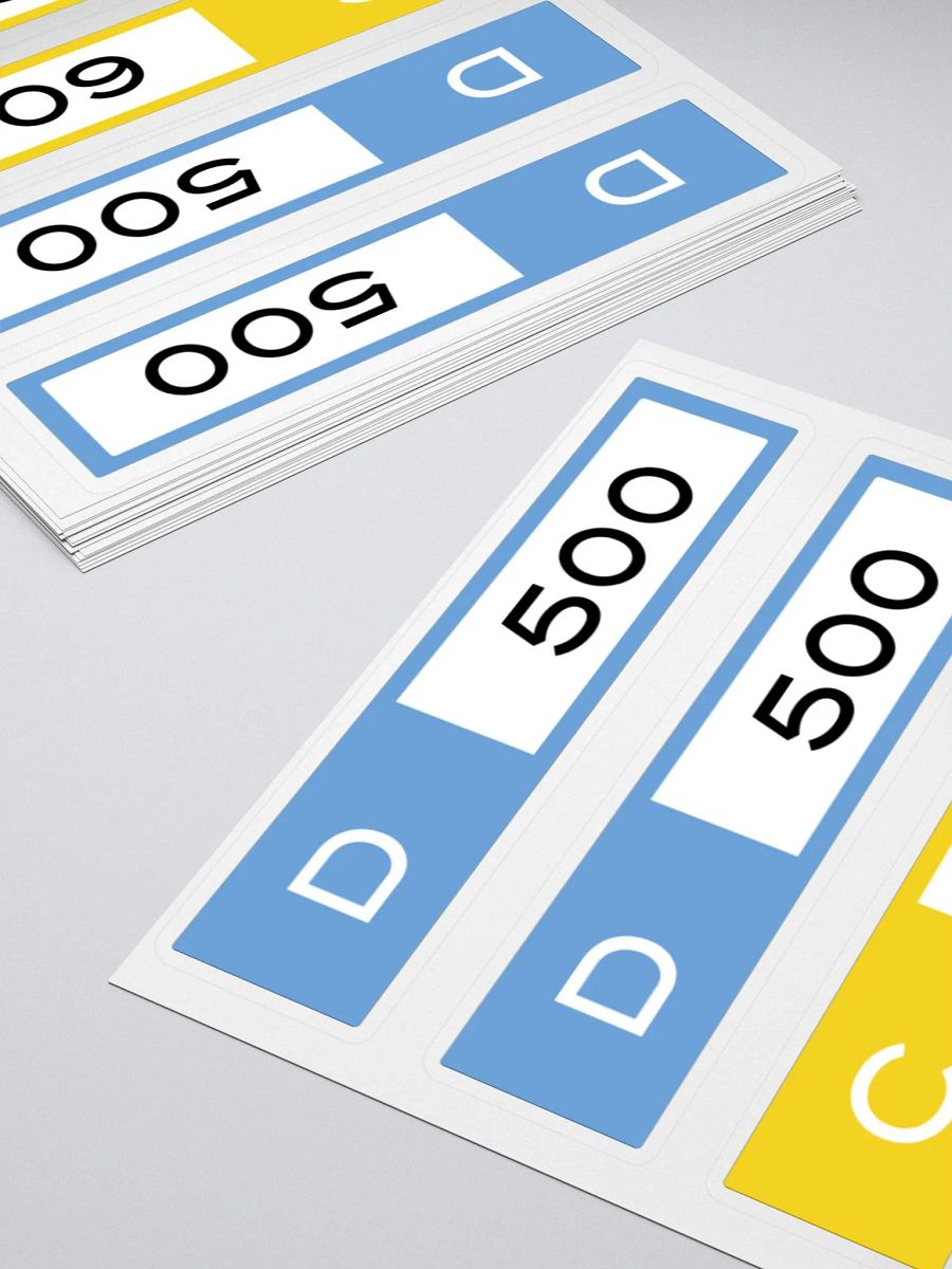 DC class stickers set product image (4)