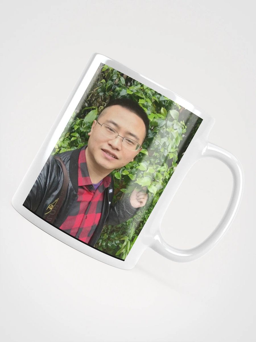 White Glossy Mug: very green very fresh product image (12)