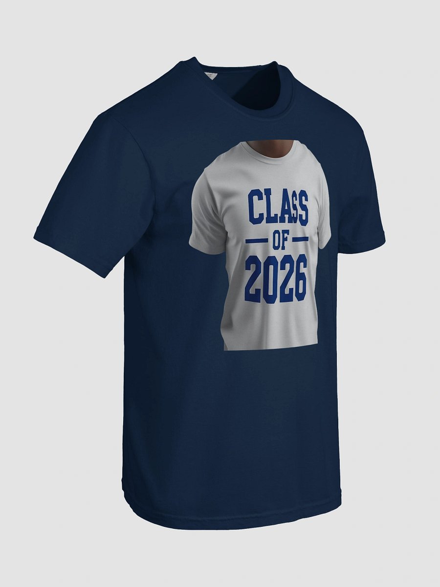 Class of 2026 Bold Blue T-Shirt product image (106)