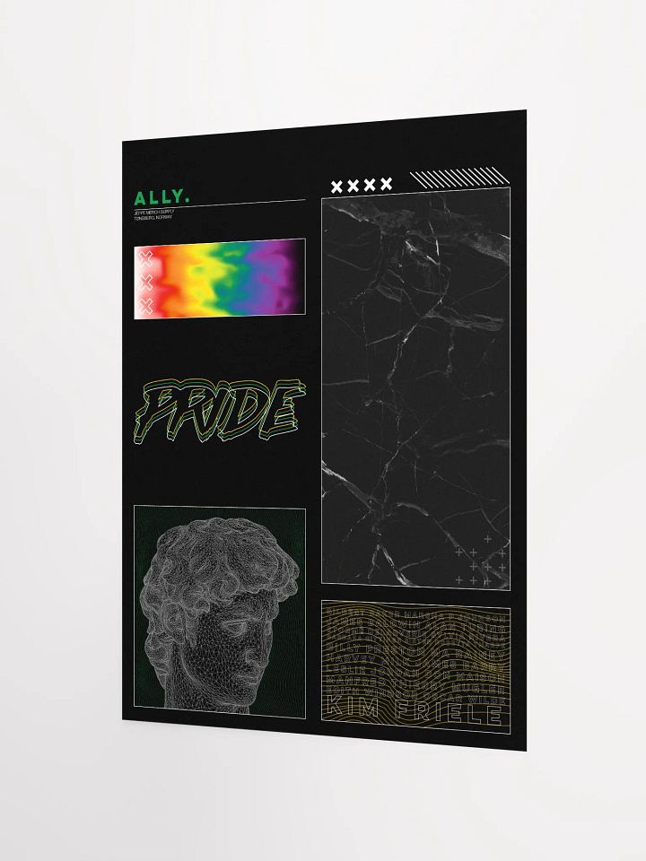 Straight Ally Pride Poster product image (3)