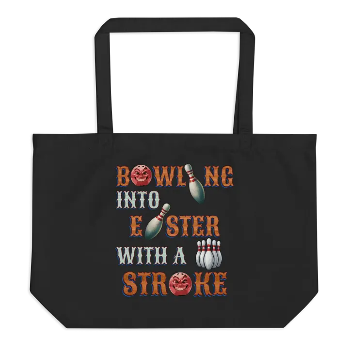 Bowling Into Easter With A Strike Tote Bag product image (1)
