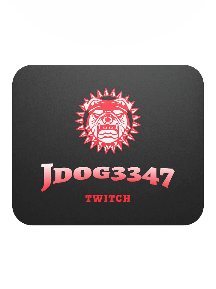Bold Bulldog Sunburst Mouse Pad product image (2)