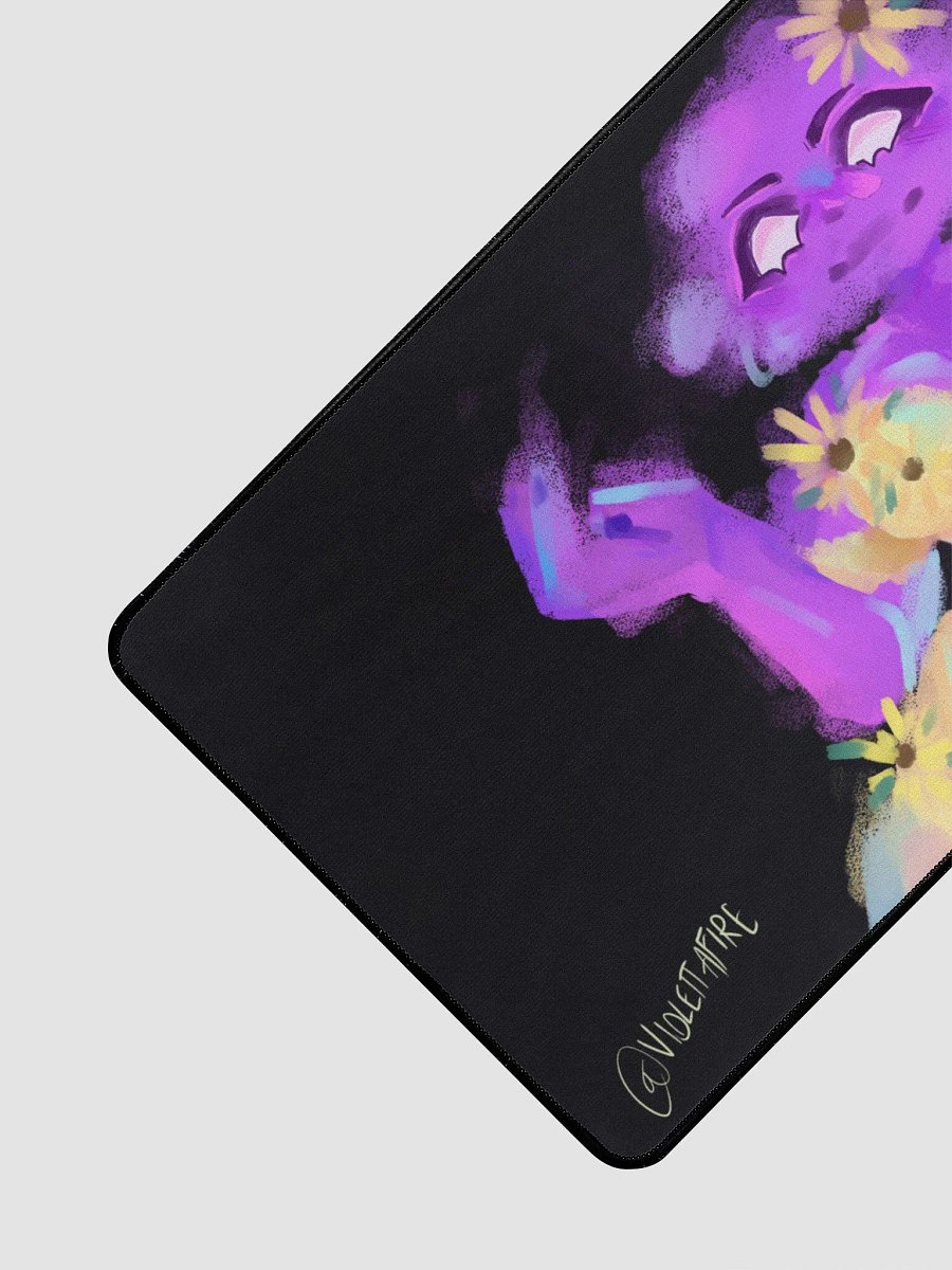 Sunflower Strobe Desk Mat product image (2)