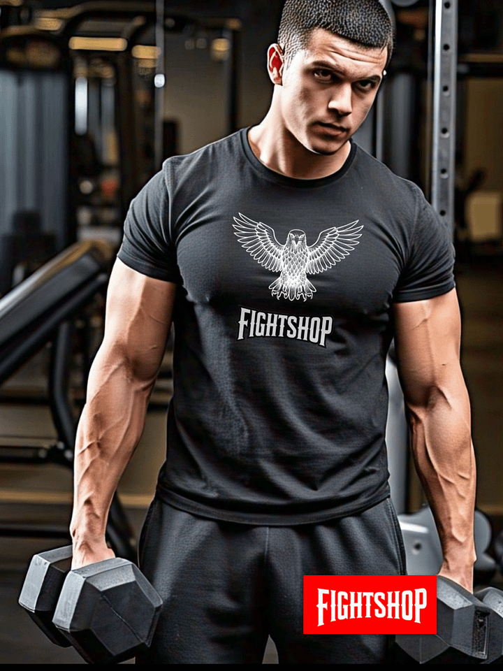 FIGHTSHOP EAGLE FITTED TEE product image (1)