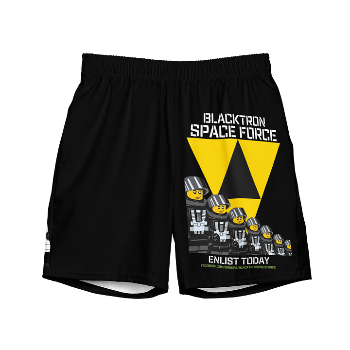 Blacktron Space Force Swim Trunks product image (1)