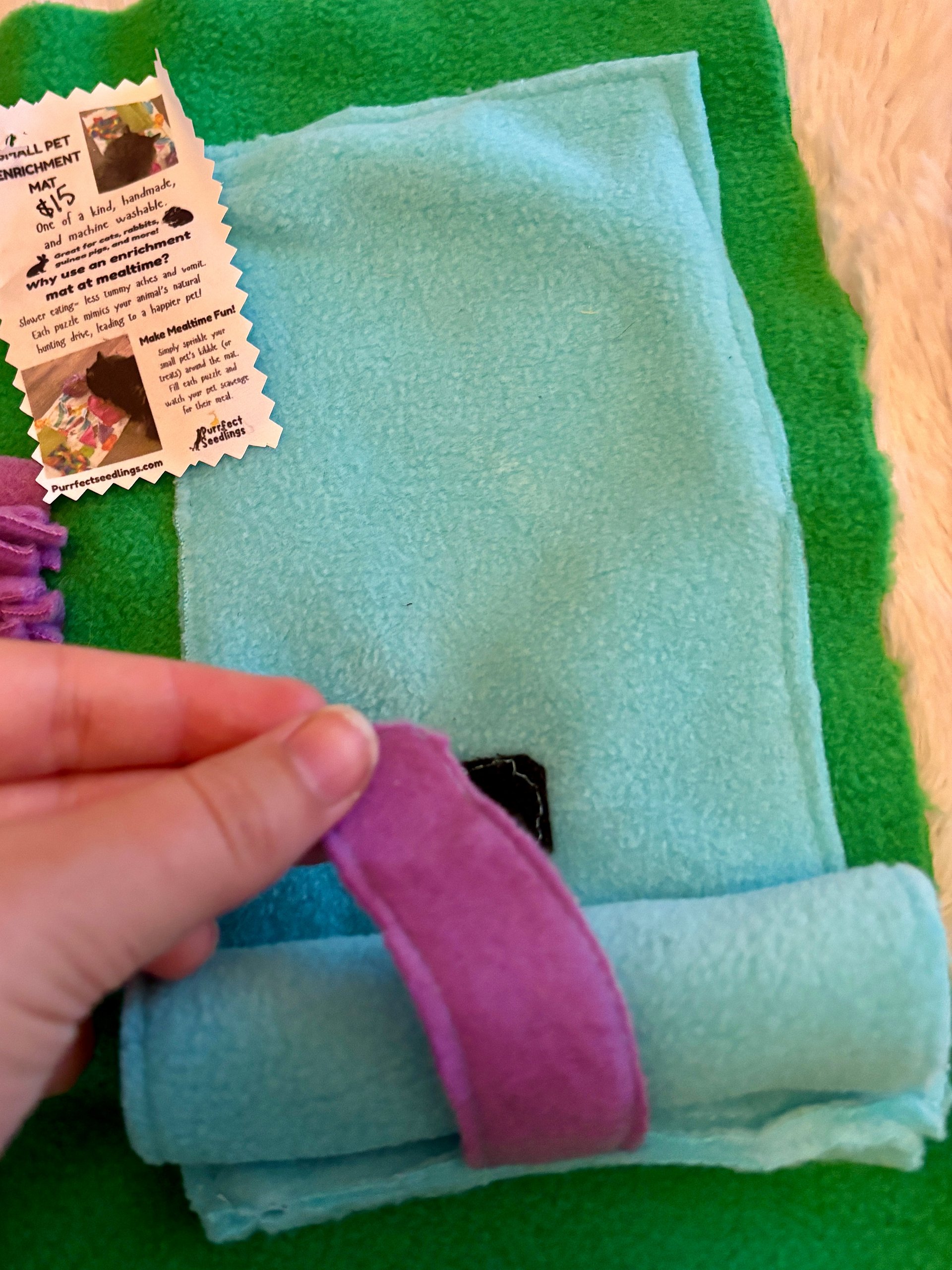 Small Pet Enrichment Mat (One of a Kind) product image (6)