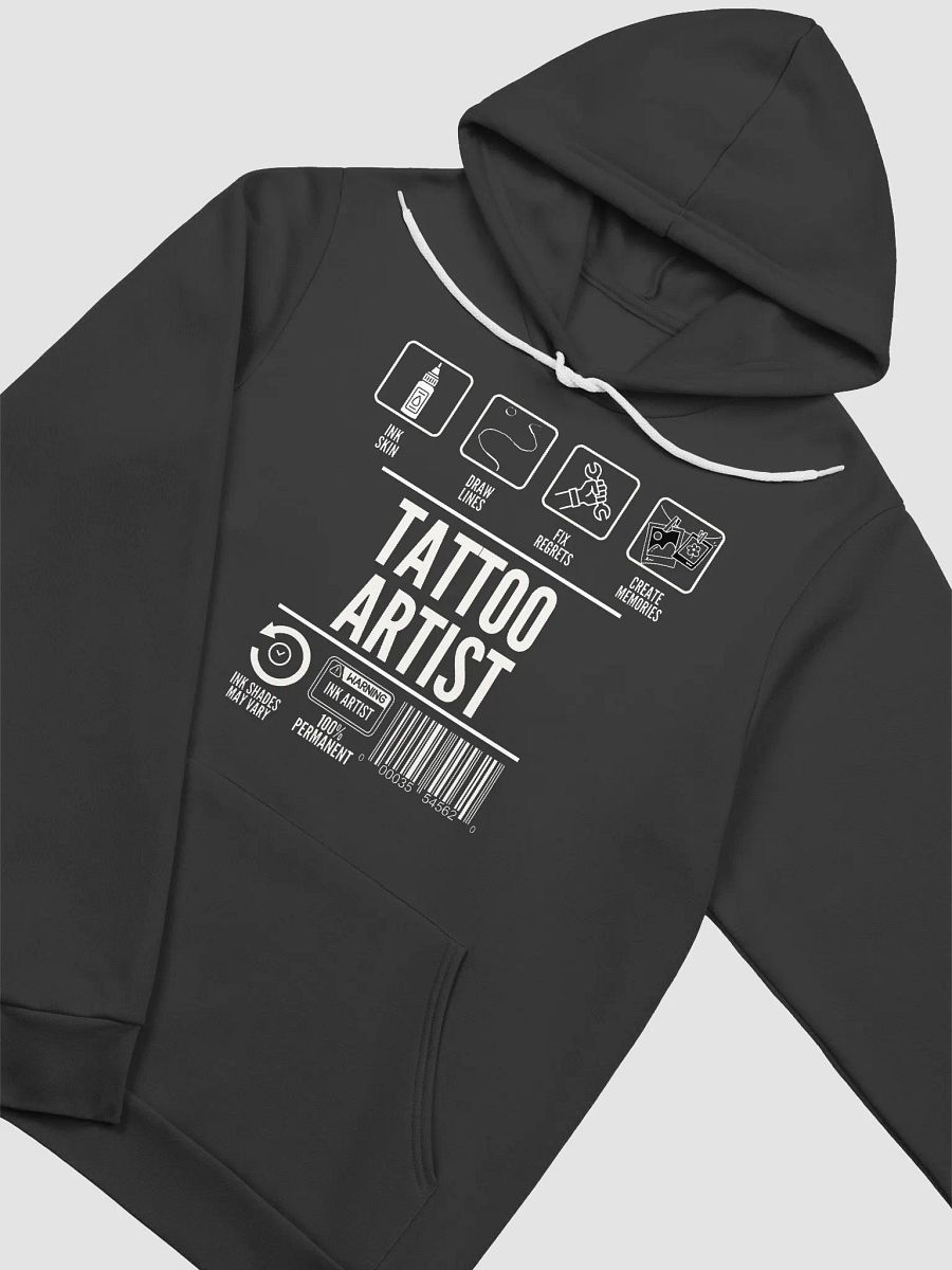"Tattoo Artist Label" Hoodie product image (3)