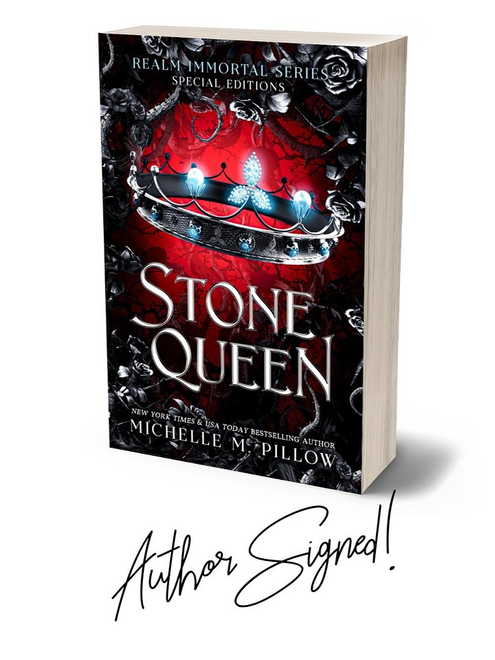 SIGNED: Stone Queen (Realm Immortal #3) Paperback product image (1)