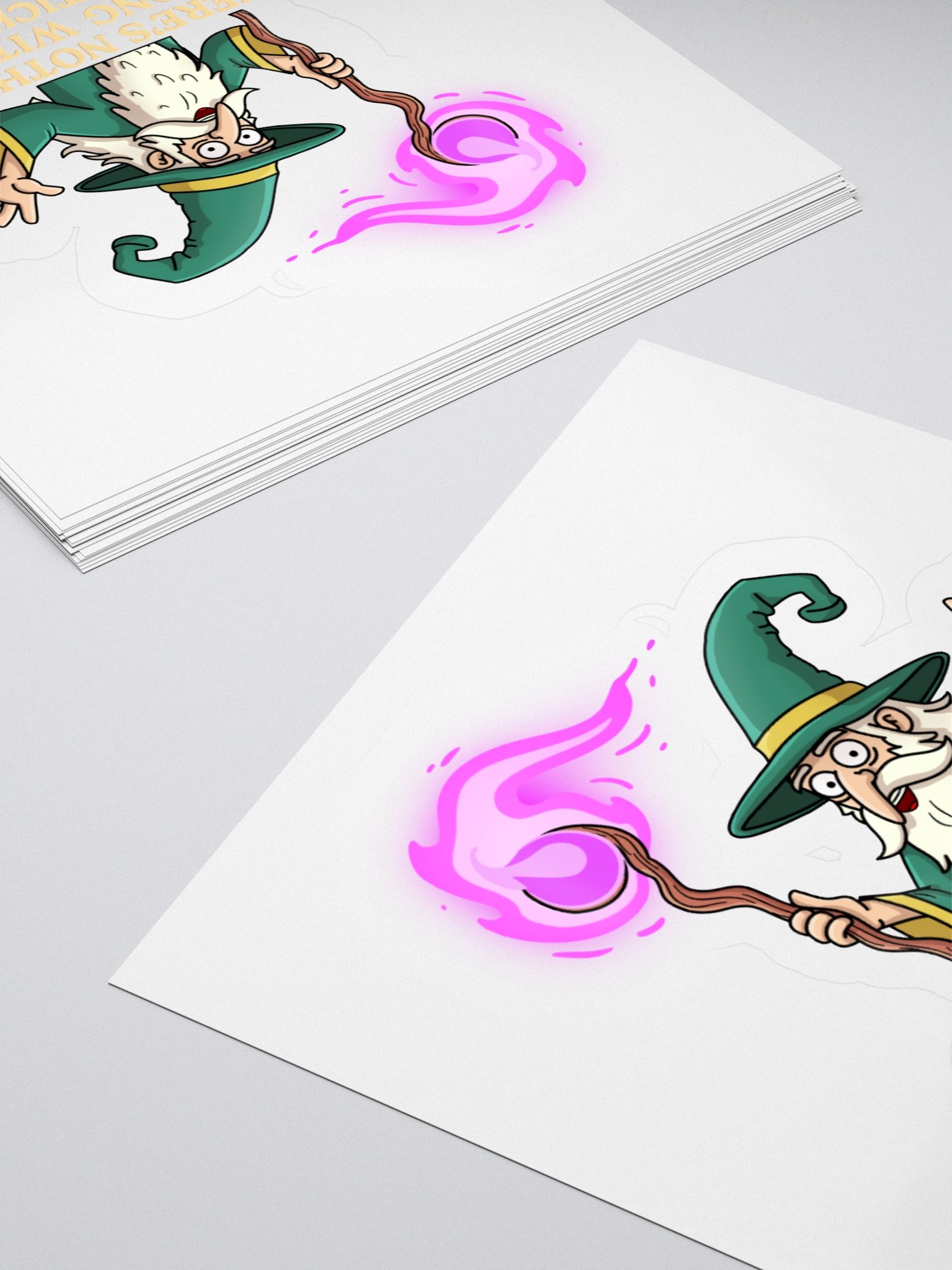 Wizard - Jon Arthon - Scranus Sticker product image (10)