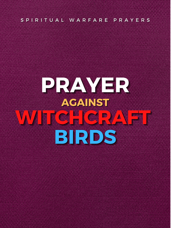 Prayer Against Witchcraft Birds product image (1)