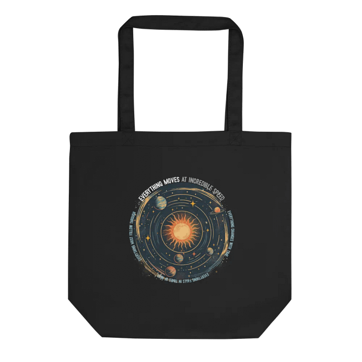 'Everything Moves' Eco-Friendly Tote/Shopping Bag product image (1)