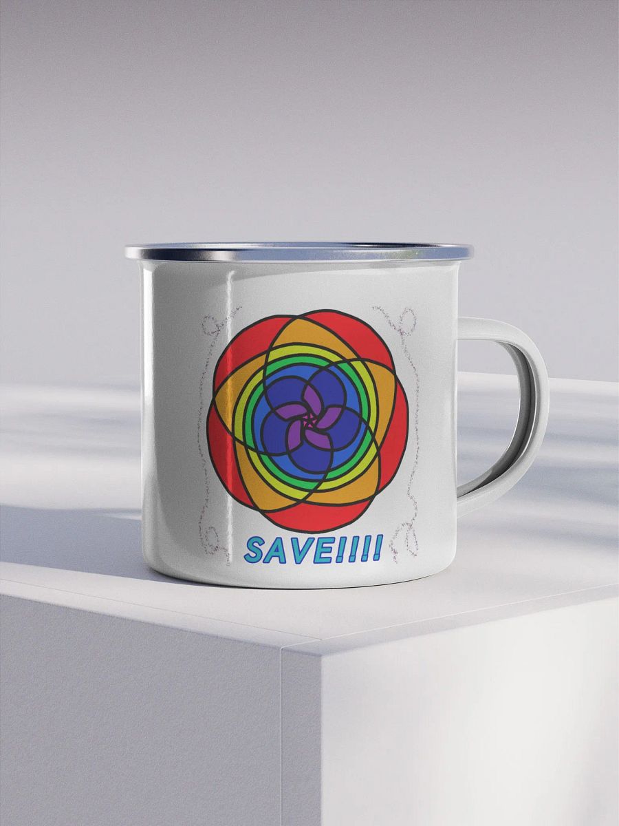 Save Enamel Mug product image (4)
