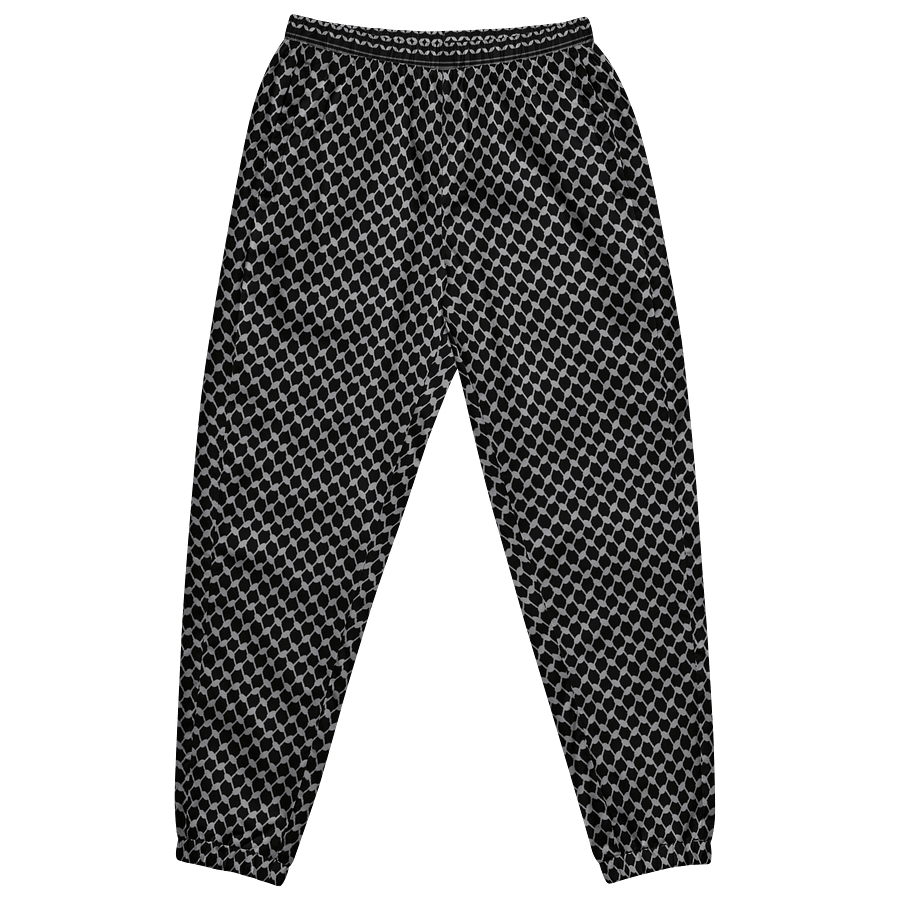 Kufiya Athletic Track Keffiyeh Pants Black & Grey product image (9)