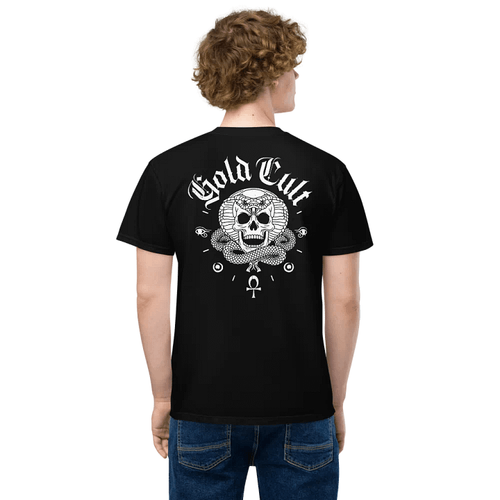 Gold Cult White Logo (front and back) product image (2)