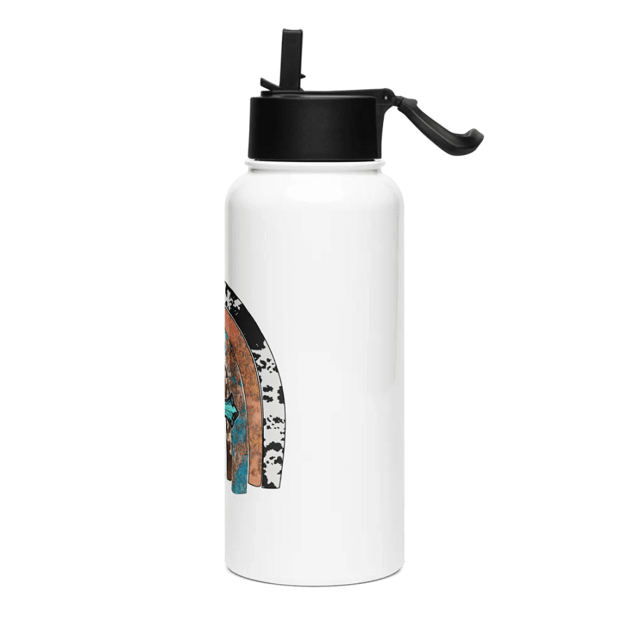 Jesus Rainbow Cowhide - Stainless Steel Sports Water Bottle product image (3)