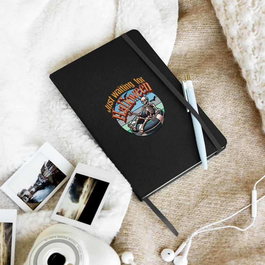 Just Waiting For Halloween Hardcover Notebook product image (9)