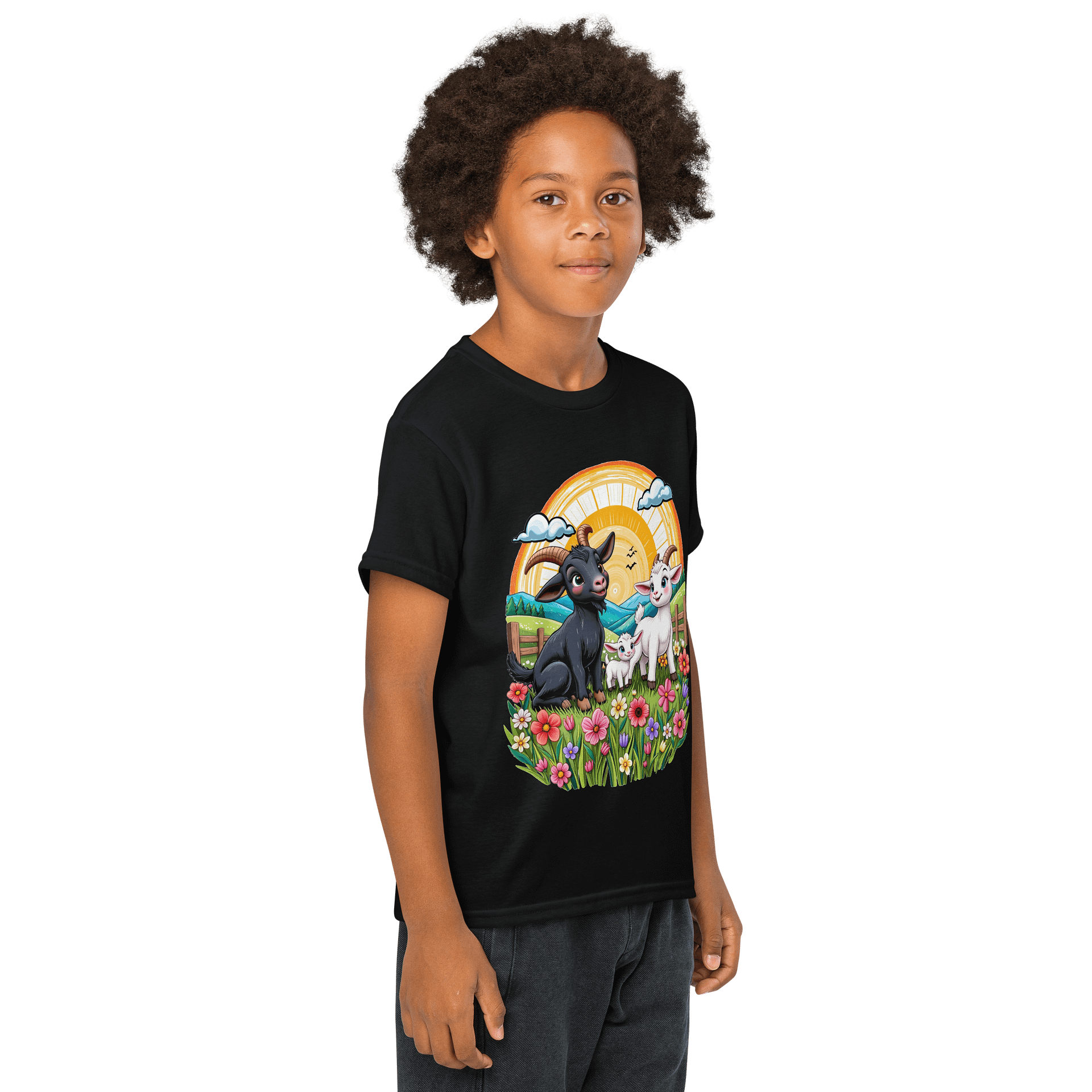 Meadow Goat Adventure Youth Tee product image (4)