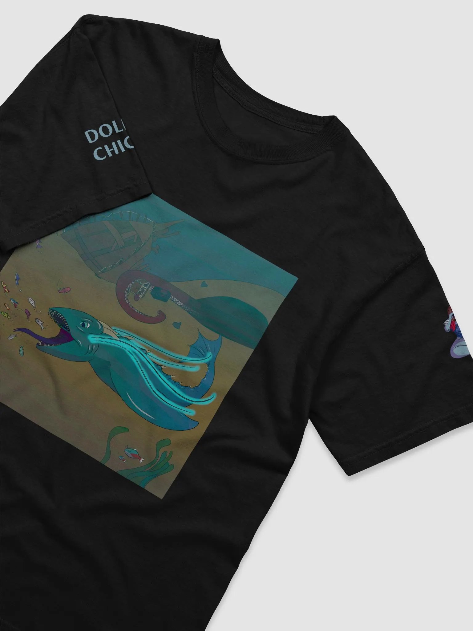 Dolphin's Water Dragon T-Shirt product image (3)