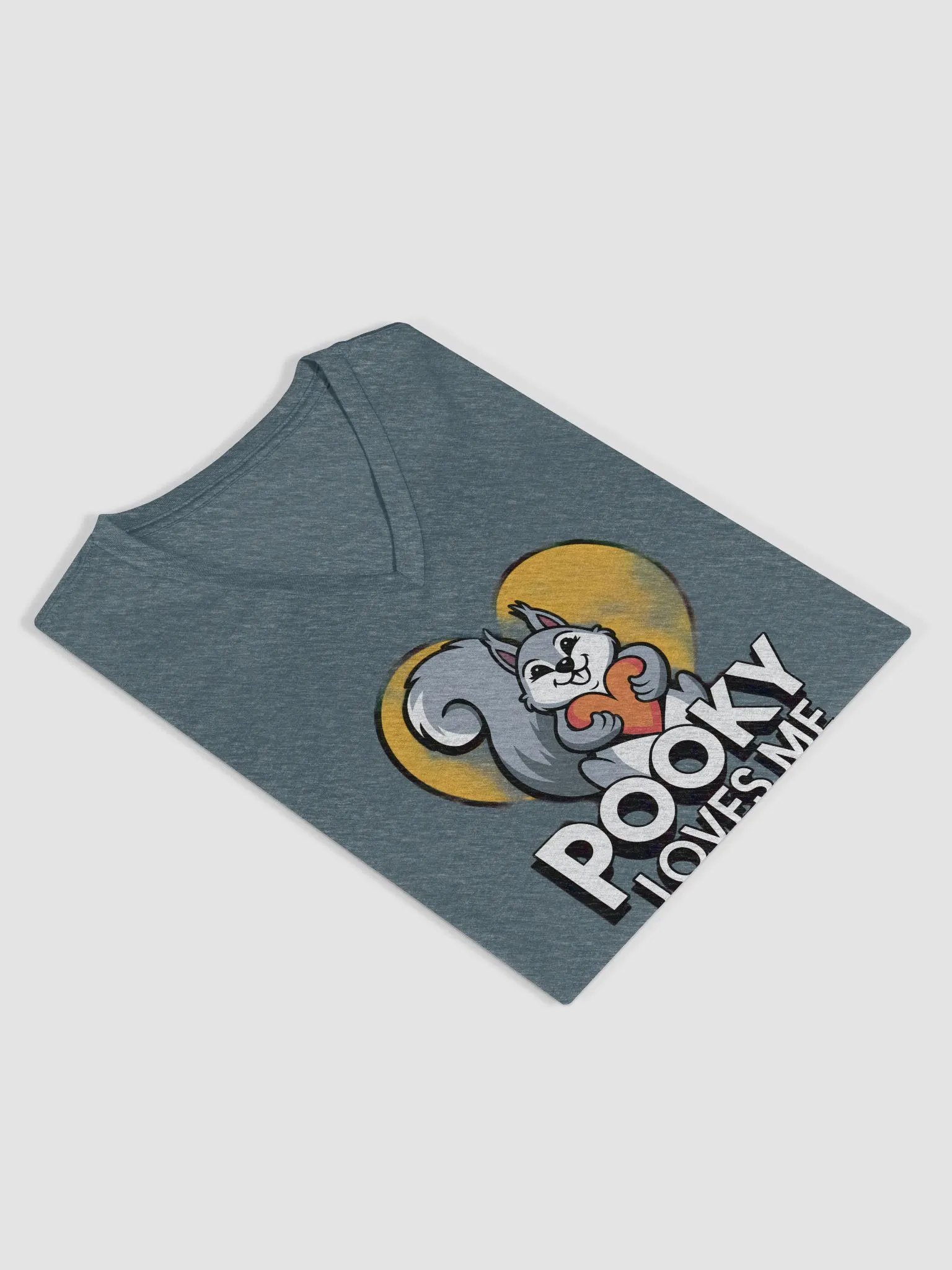 Pooky's Love V-Neck Tee product image (4)