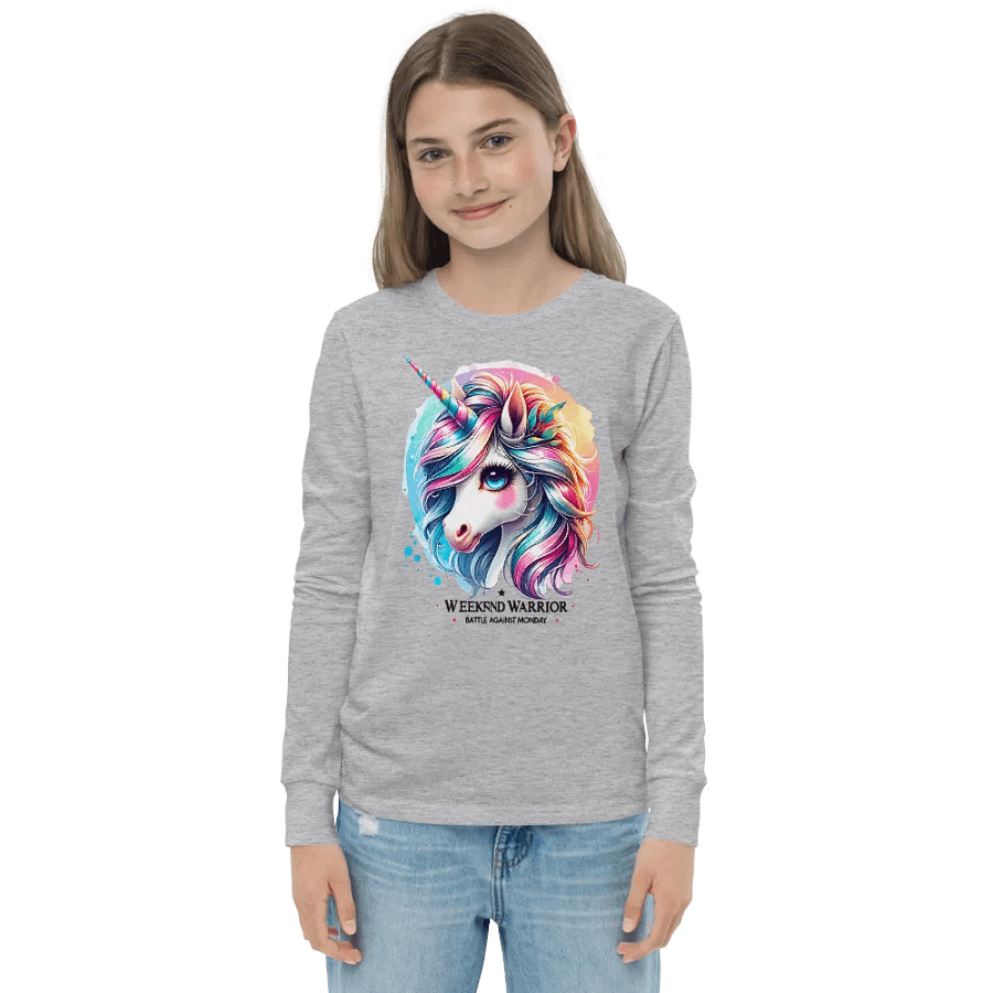 Enchanted Unicorn Youth Long Sleeve T-Shirt product image (1)
