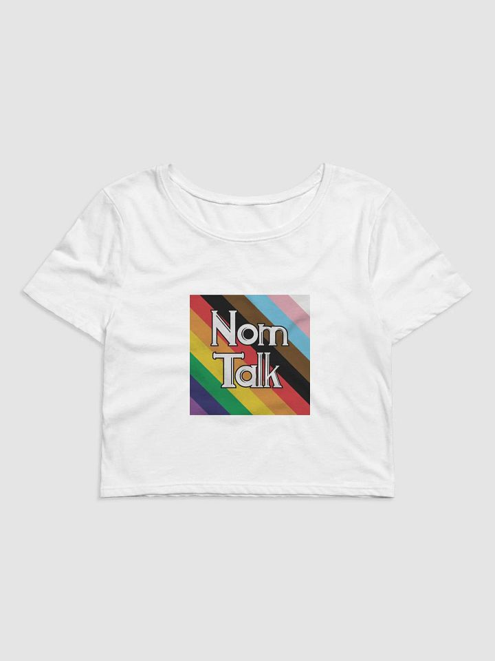 Nom Talk Pride Crop Tee product image (1)