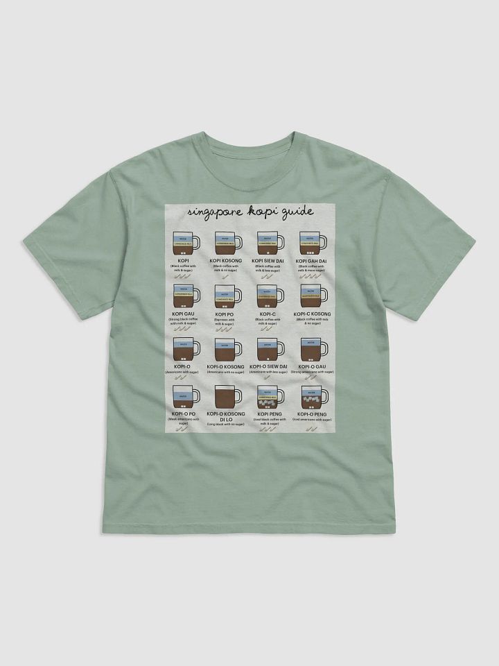 Singapore Coffee Guide T-Shirt product image (4)