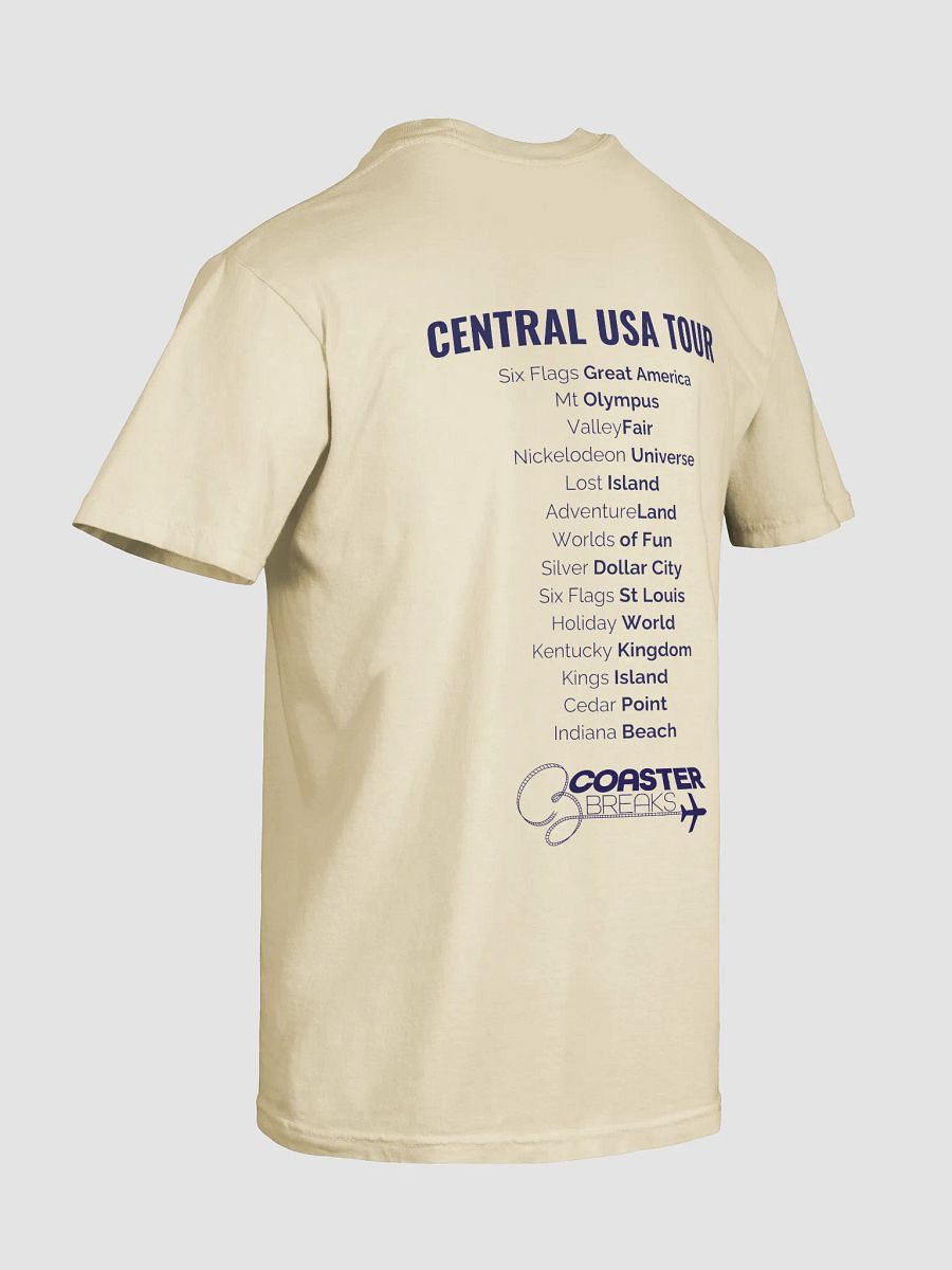 Central USA Square Logo T-shirt - Light Colours product image (6)