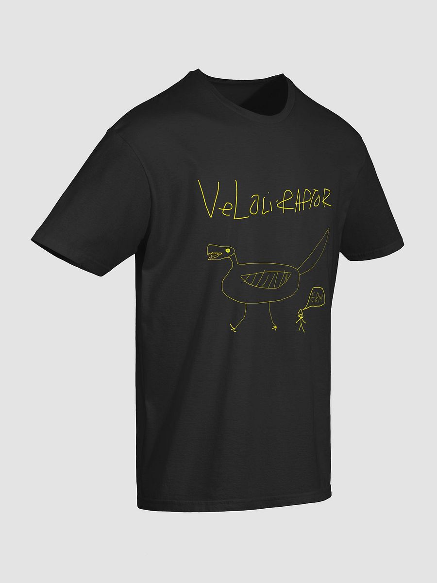 Velociraptor Drawing T-Shirt product image (2)