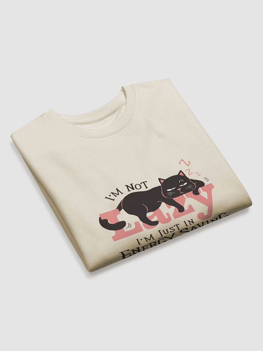 Energy Saving Mode Cat Sweatshirt product image (3)